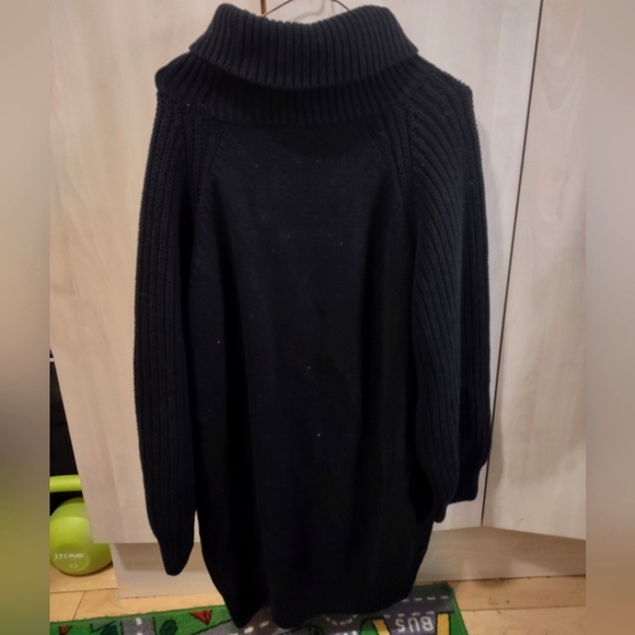 Lazy Oaf Oversized Knitted Jumper Dress - Picture 4 of 5